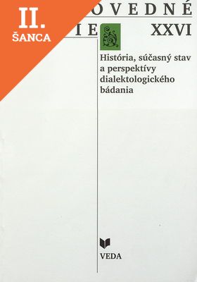 Lacná kniha Jazykovedné štúdie XXVI