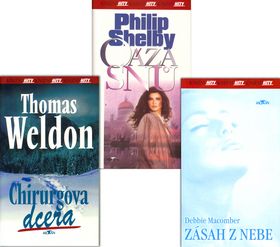 Oáza snů + Zasah z nebe + Chirurgova dcéra (balíček 3 kníh)