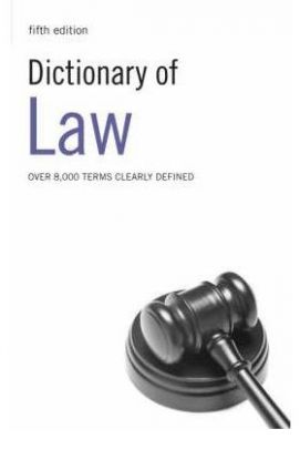 Dictionary of Law fifth edition