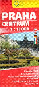 Praha centrum 1:15 000