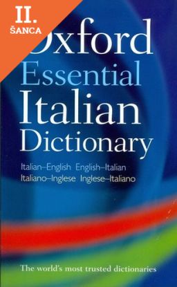Lacná kniha Oxford essential Italian dictionary