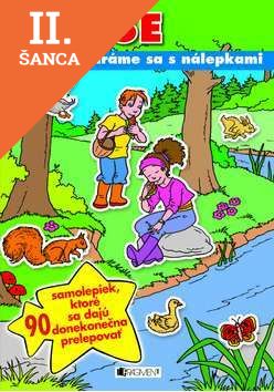 Lacná kniha V lese - hráme sa s nálepkami
