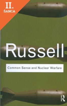 Lacná kniha Common Sense and Nuclear Warfare