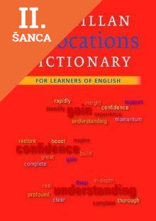 Lacná kniha Macmillan Collocations dictionary CD