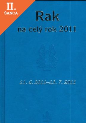Lacná kniha Horoskopy na celý r.2011 Rak