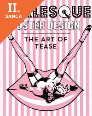 Lacná kniha Burlesque Poster Design