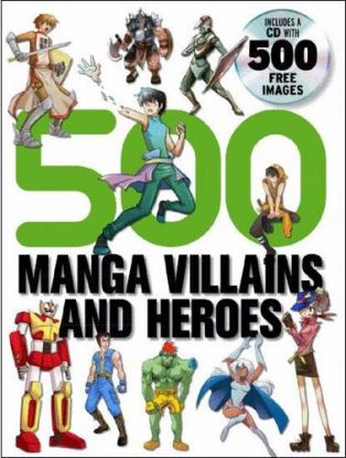 500 Manga Villains and heroes