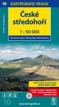 České středohoří - mapa