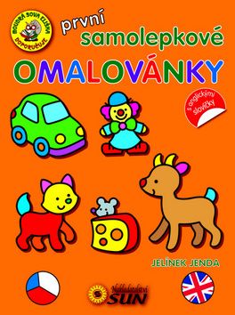 První samolepkové omalovánky