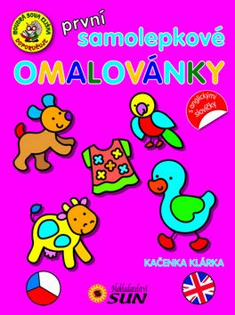 První samolepkové omalovánky