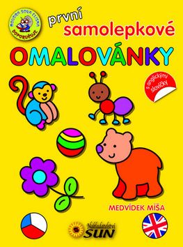 První samolepkové omalovánky