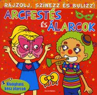 Rajzolj, színezz és bulizz! - Arcfestés és álarcok (piros)