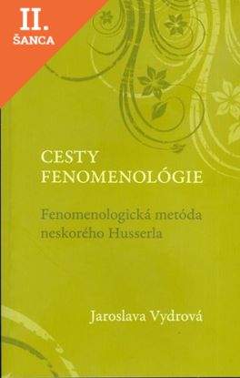 Lacná kniha Cesty fenomenológie