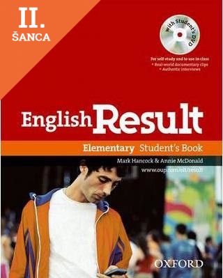 Lacná kniha English Result Elementary Students Book + DVD