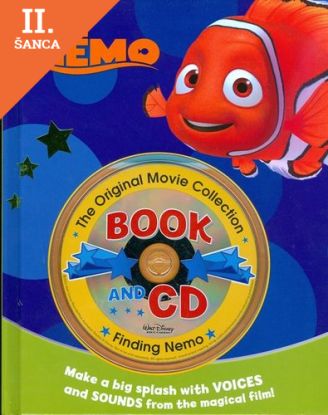 Lacná kniha Finding Nemo Book + CD