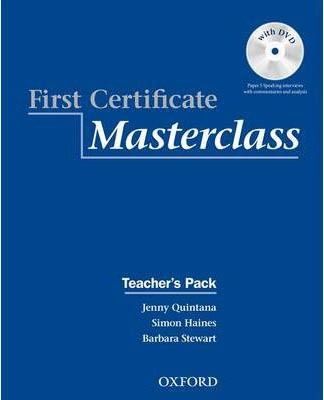 First Certificate Mastreclass Teachers Pack + CD