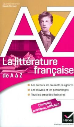 La littérature francaise de A á Z