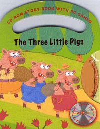 The Three Little Pigs CD-ROM Story Book with PC-Games