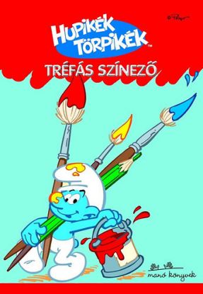 Hupikék törpikék - Tréfás színező