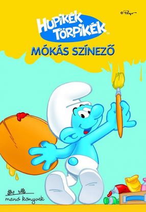 Hupikék törpikék - Mókás színező