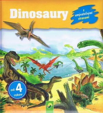 Dinosaury - s umývateľnými stranami