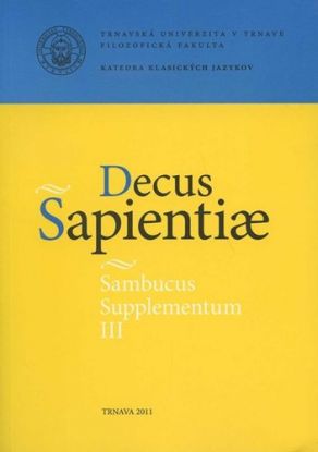 Sambucus Supplementum III.