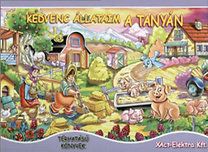 Kedvenc állataim a tanyán - térhatású könyv