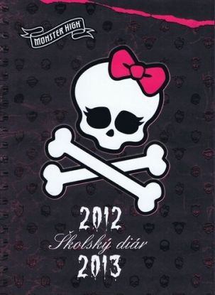 Monster High - Školský diár 2012-2013
