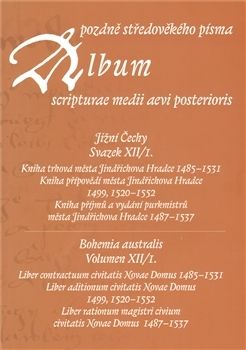 Album pozdně středověkého písma XII I.