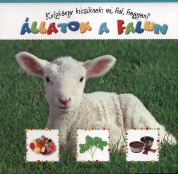 Állatok a falun - kvízkönyv kicsiknek