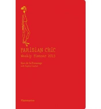 Parisian Chic weekly planner 2013