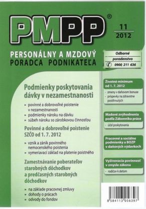 Personálny a mzdový poradca podnikateľa 11 2012
