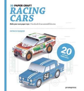 Racing Cars 3D Paper Craft