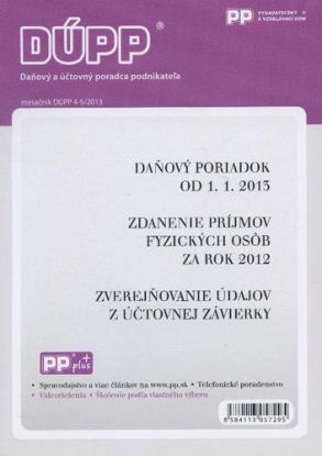 Daňový a účtovný poradca podnikateľa 4-5 2013