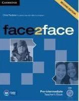 Face2face Pre-intermediate Teacher's Book + DVD 2nd Edition