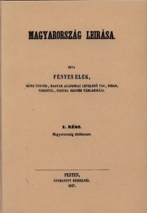 Magyarország leírása I-II.
