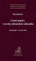 Cenné papíry v novém občanském zákoníku, komentář