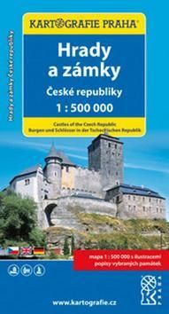 Hrady a zámky České republiky 1:500 000