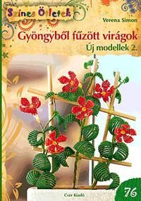 Gyöngyből fűzött virágok