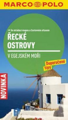 Řecké ostrovy - cestovní průvodce se skládací mapou