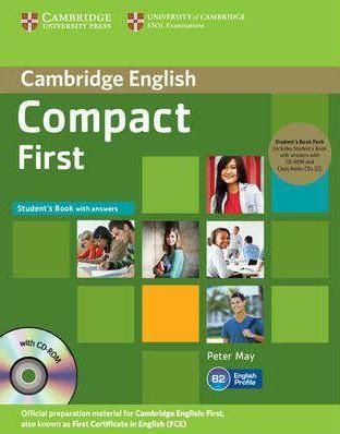 Compact First Student's Book with Answers+Class Audio CDs(2)+CD-ROM