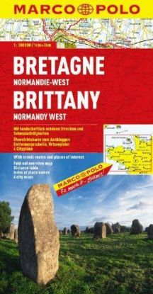 Bretagne, Normandie-West mapa 1:300T MD