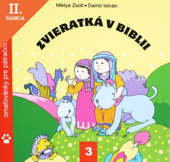 Lacná kniha Zvieratká v Biblii 3. - omaľovánky