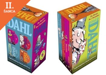 Lacná kniha Roald Dahl: 4 book and CD set