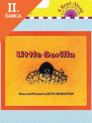 Lacná kniha Little Gorilla Book & CD