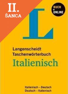 Lacná kniha Langenscheidt Taschenwörterbuch Italienisch