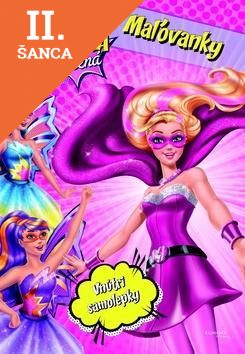 Lacná kniha Barbie Odvážna princezná Maľovanky