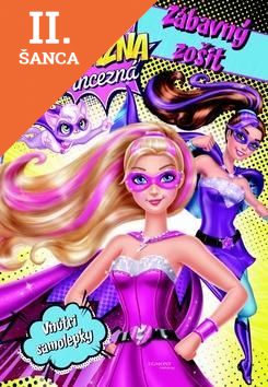 Lacná kniha Barbie Odvážna princezná Zábavný zošit