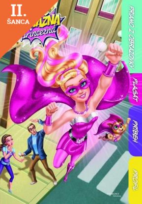 Lacná kniha Barbie-Odvážna princezná - Knižka s plagátom