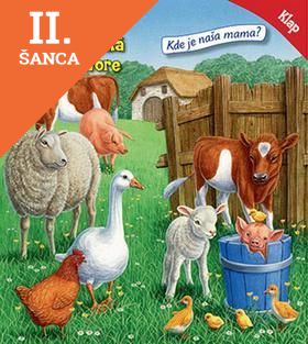 Lacná kniha Zvieratká na dvore